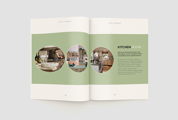 Kitchen Interior Design Magazine in Magazine Templates - product preview 12