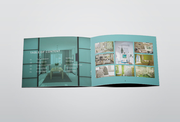 A5 Interior Design Magazine in Magazine Templates - product preview 3