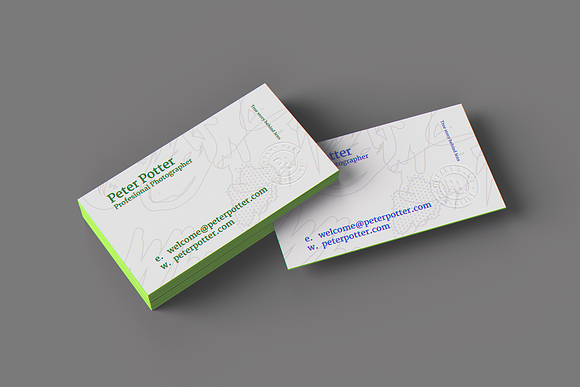 Business Card MockUp v3 in Print Mockups - product preview 3