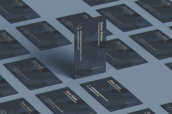 Business Card MockUp v3 in Print Mockups - product preview 4