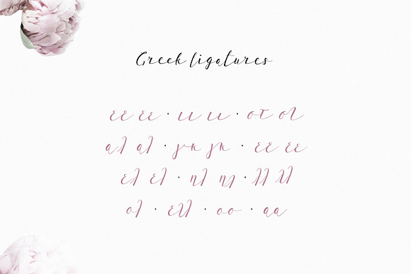 Lil'Baby Script Greek Font in Greek Fonts - product preview 7