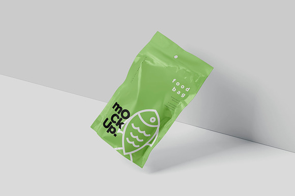 Foil Stand Up Packaging Pouch Mockup in Branding Mockups - product preview 5
