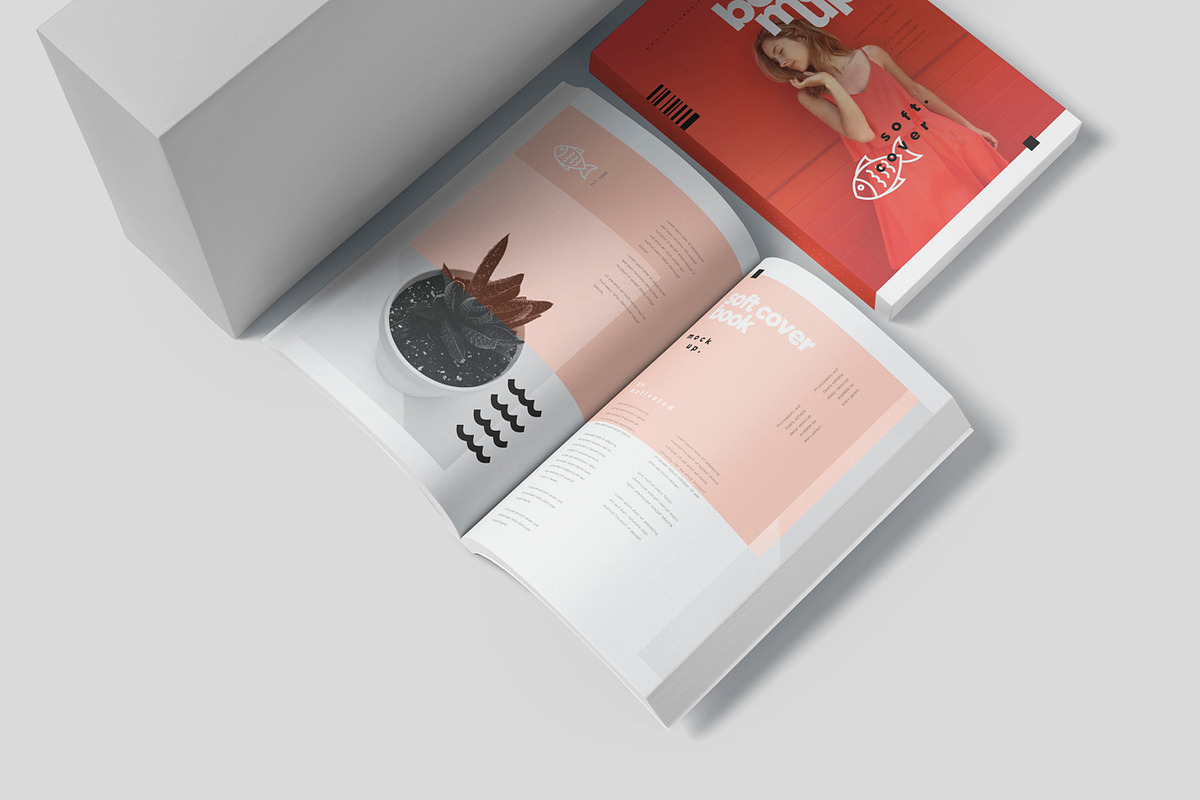 Small Paperback Book Mockups in Branding Mockups - product preview 8