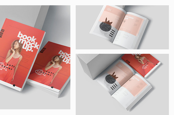 Small Paperback Book Mockups in Branding Mockups - product preview 1