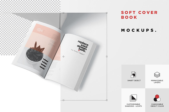 Small Paperback Book Mockups in Branding Mockups - product preview 4