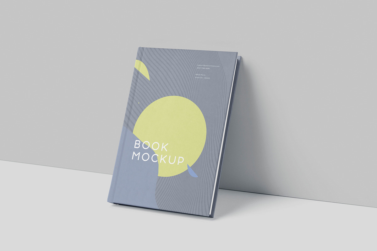 Small Hard Cover Notebook Mockups in Branding Mockups - product preview 8