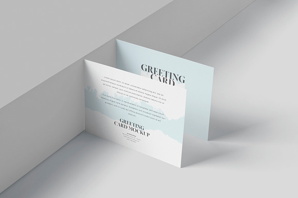 A6 Greeting Card Mockup Templates in Branding Mockups - product preview 4