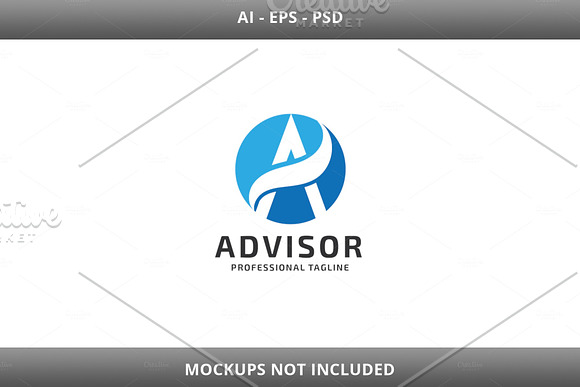 Advisor Letter A Logo in Logo Templates - product preview 2
