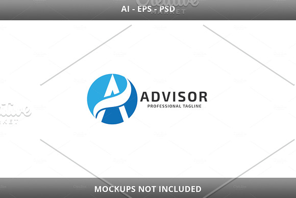 Advisor Letter A Logo in Logo Templates - product preview 3