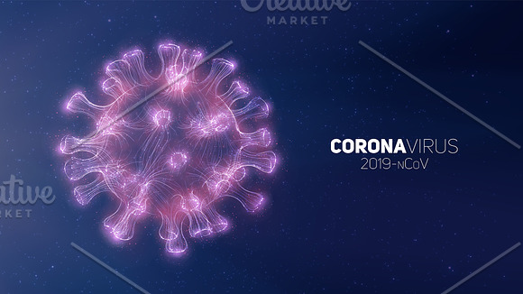Coronavirus backgrounds in Objects - product preview 1