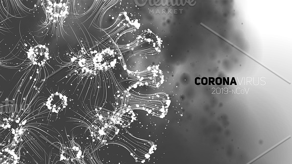 Coronavirus backgrounds in Objects - product preview 3