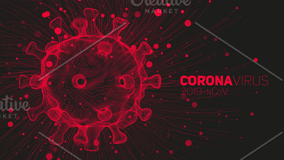 Coronavirus backgrounds in Objects - product preview 6