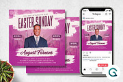 Easter Sunday Flyer Template