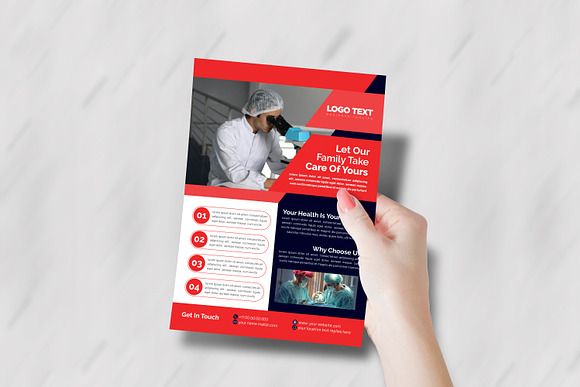 Medical Flyer Template in Flyer Templates - product preview 3