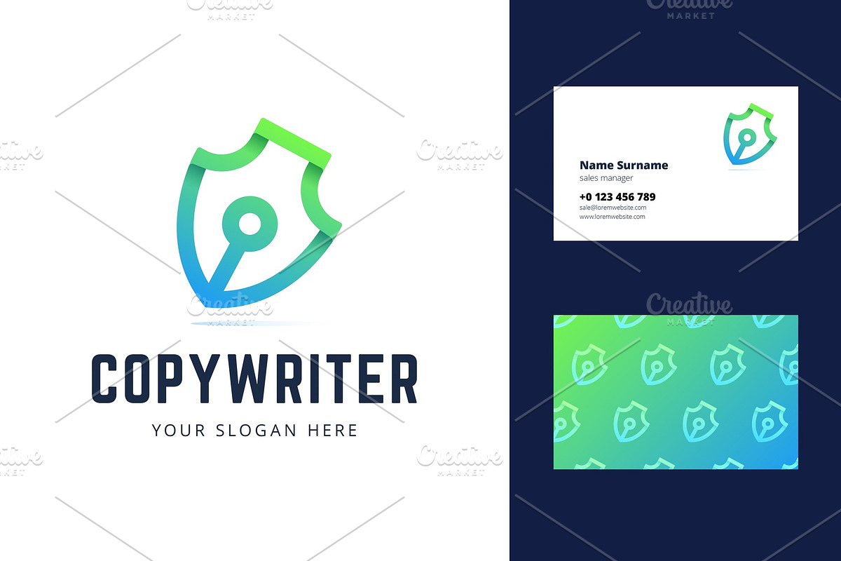 Copywriter logo in Logo Templates - product preview 8