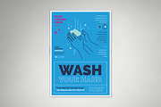 Wash your Hand Poster Campaign