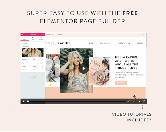 Rachel Blog & Business Theme in WordPress Blog Themes - product preview 2