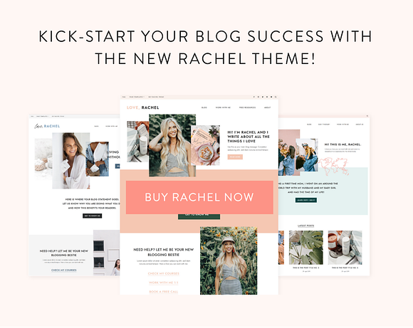 Rachel Blog & Business Theme in WordPress Blog Themes - product preview 3