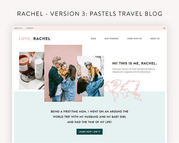Rachel Blog & Business Theme in WordPress Blog Themes - product preview 4