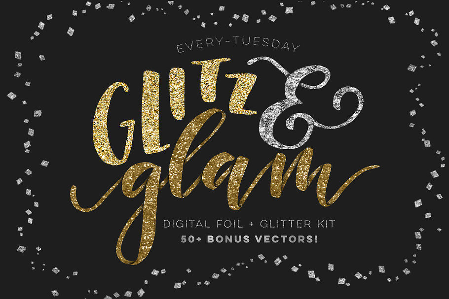 Glitz + Glam Kit in Photoshop Layer Styles - product preview 8