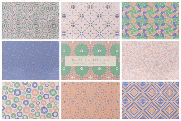 Delicate Seamless Patterns in Patterns - product preview 2