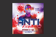 Anti Virus Party Flyer
