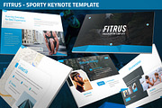 Fitrus - Sporty Keynote Template