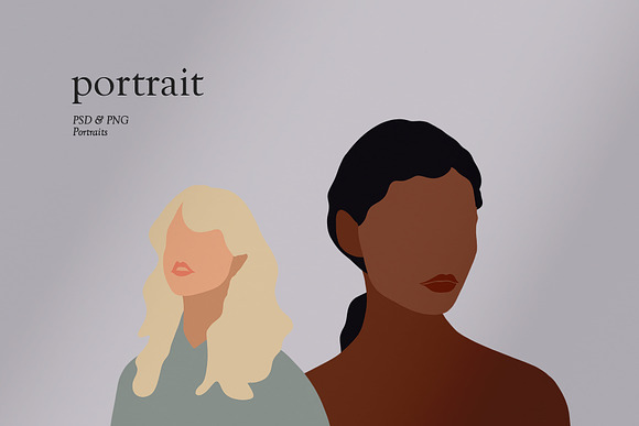 Portrait Creator / PNG & PSD in Illustrations - product preview 3