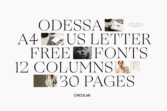 ODESSA / Brand Guidelines in Brochure Templates - product preview 16