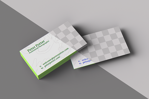 Business Card MockUp v3 in Print Mockups - product preview 9