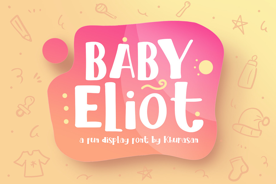 Baby Eliot in Display Fonts - product preview 8