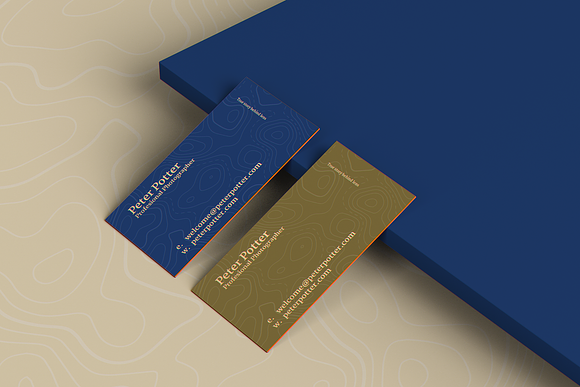 Business Card MockUp v4 in Print Mockups - product preview 1