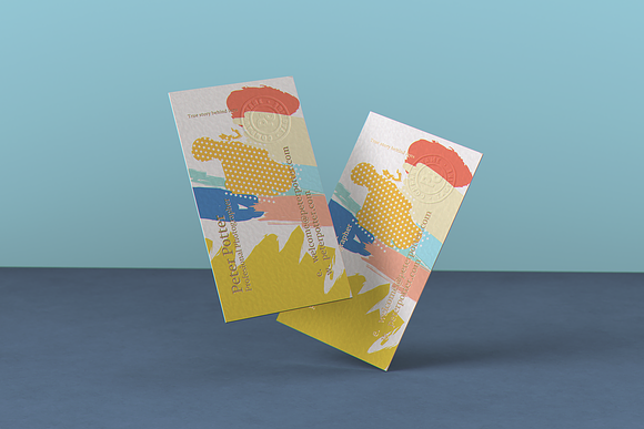 Business Card MockUp v4 in Print Mockups - product preview 7