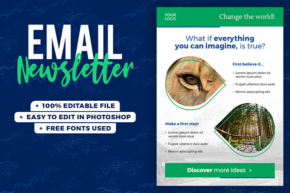 Email Marketing - PSD Template in Email Templates - product preview 3