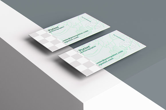 Business Card MockUp v4 in Print Mockups - product preview 10