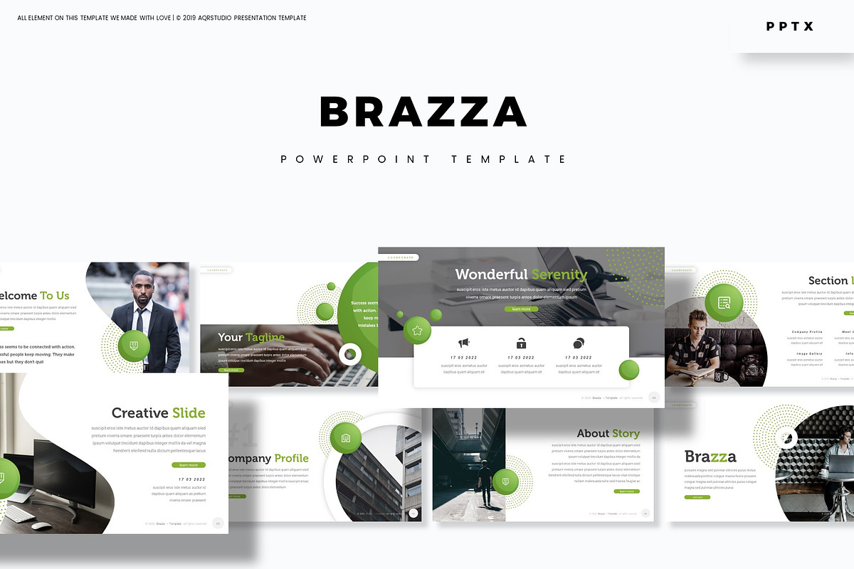 Brazza - Powerpoint Template in PowerPoint Templates - product preview 8