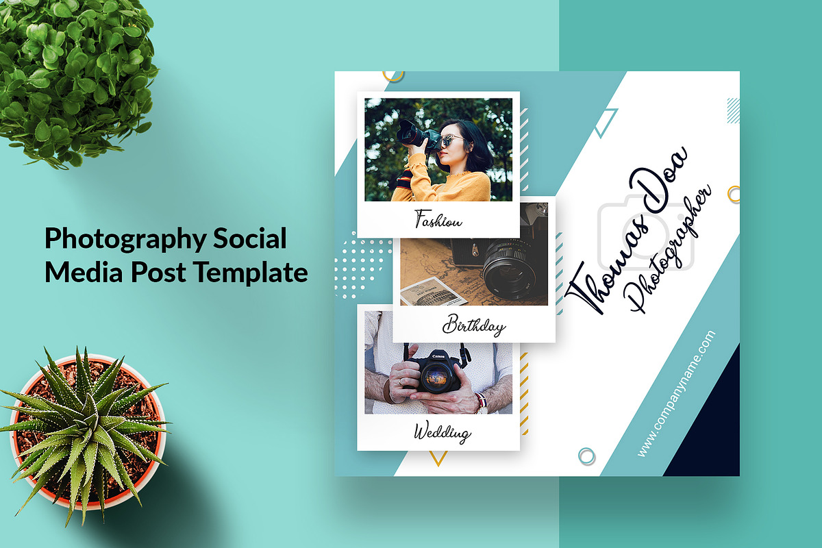 Photography Social Media Post in Instagram Templates - product preview 8