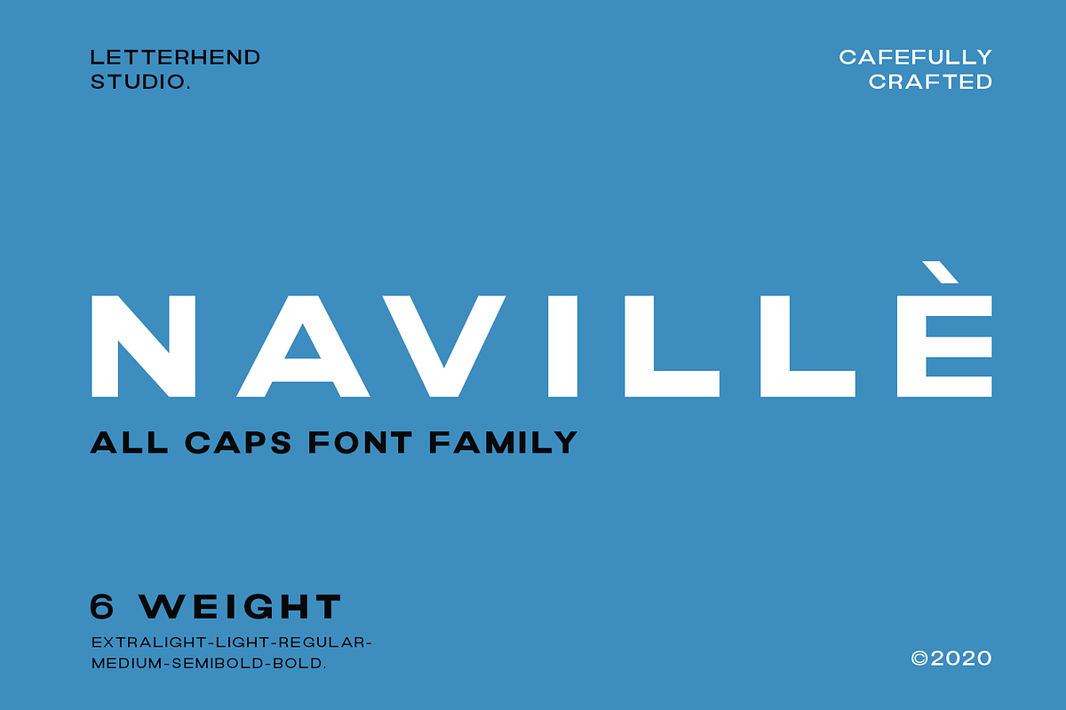 Navillè Family - 6 Fonts in Sans-Serif Fonts - product preview 8