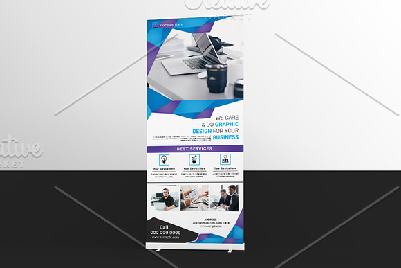 Business Roll-Up V25 in Stationery Templates - product preview 1