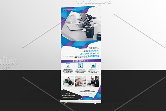 Business Roll-Up V25 in Stationery Templates - product preview 2