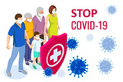 Pandemic Chinese coronavirus COVID