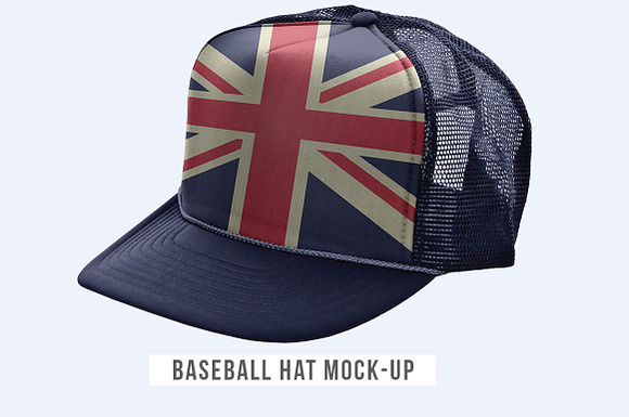 Baseball Hat Mock-up in Product Mockups - product preview 4