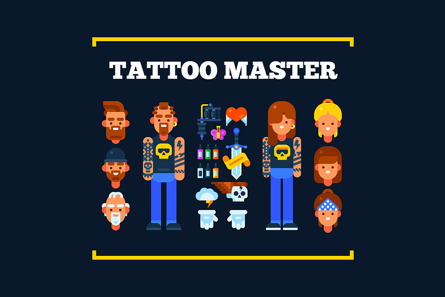 Tattoo Masters and Their Stuff