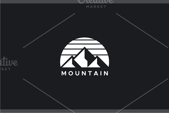 Mountain Logo in Logo Templates - product preview 1