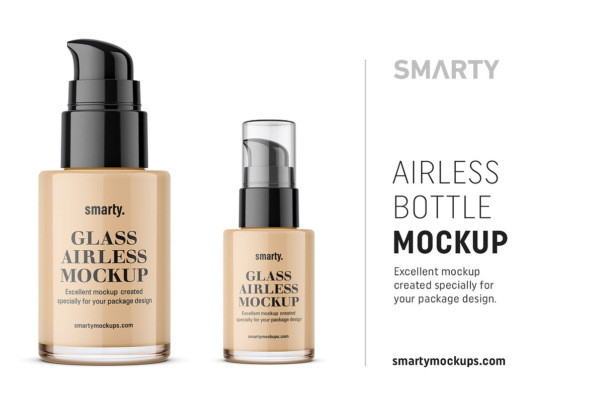 Foundation bottle mockup in Product Mockups - product preview 8