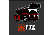 Fire Truck - Fire departament emblem