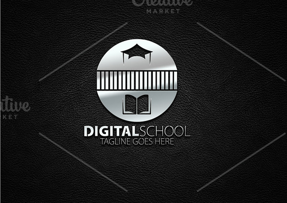 Digital School in Logo Templates - product preview 3