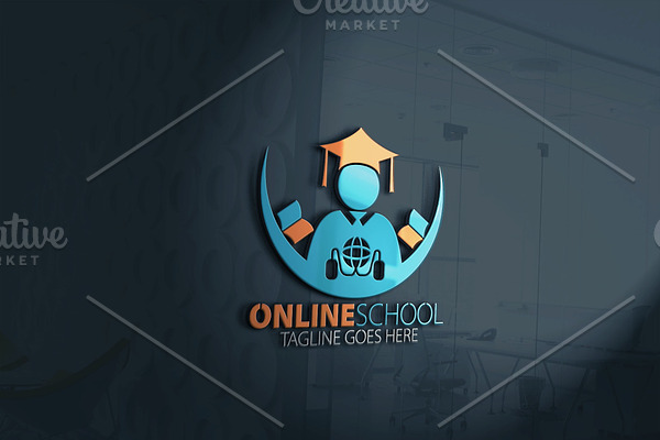Online School logo