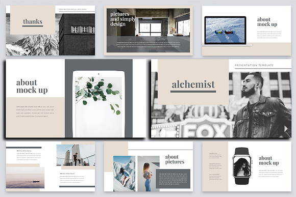 Alchemist Lookbook - Powerpoint in PowerPoint Templates - product preview 6