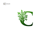 Plant C Letter Logo
